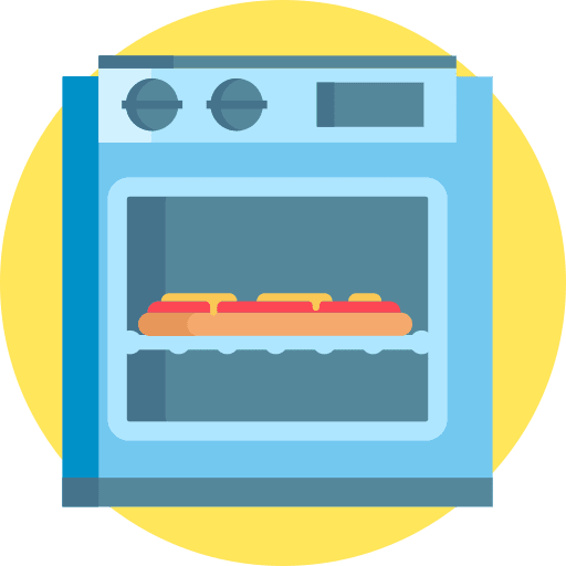Oven furniture and household kitchen microwave oven icon Oven furniture and household kitchen microwave oven icon