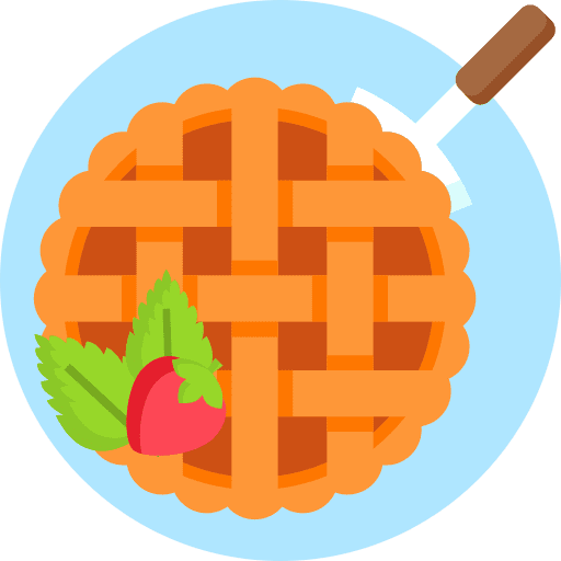 Pie strawberry cake food icon Pie strawberry cake food icon