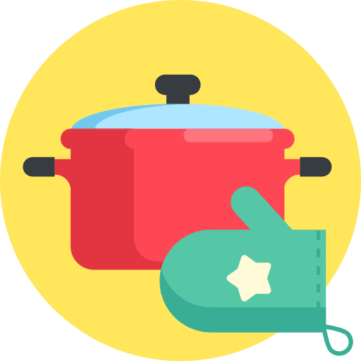 Pot cooking pot food and restaurant icon