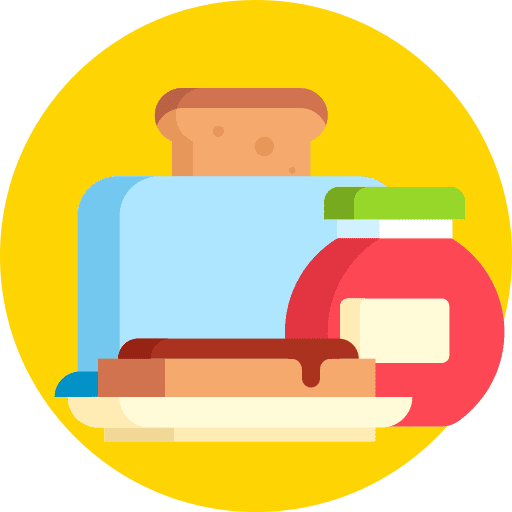 Breakfast bread toast breakfast icon Breakfast bread toast breakfast icon