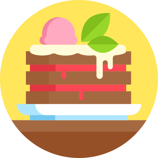 Dessert dessert french pancake icon Dessert dessert french pancake icon
