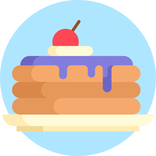Pancake food and restaurant sweet syrup icon Pancake food and restaurant sweet syrup icon