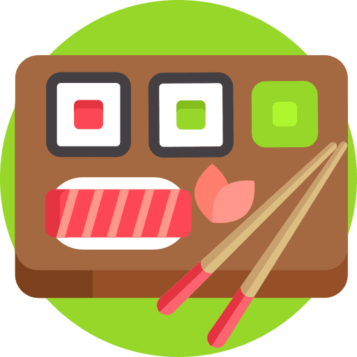 Sushi sushi japanese food food and restaurant icon Sushi sushi japanese food food and restaurant icon