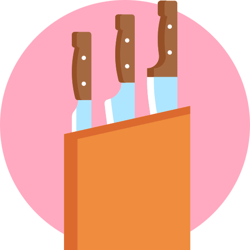 Knife kitchen cut knife icon Knife kitchen cut knife icon