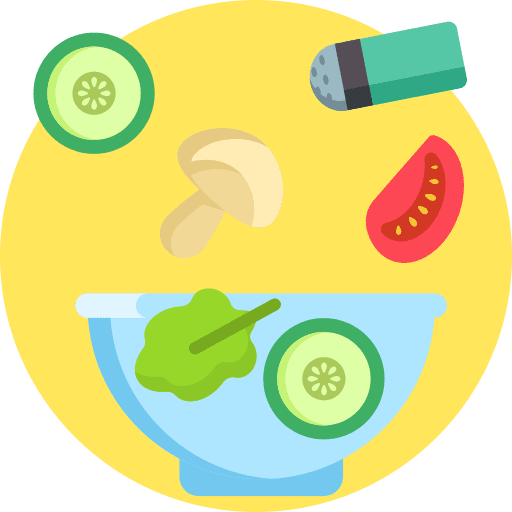 Salad salad food and restaurant vegetables icon Salad salad food and restaurant vegetables icon