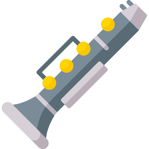Clarinet orchestra wind instrument music instrument icon Clarinet orchestra wind instrument music instrument icon