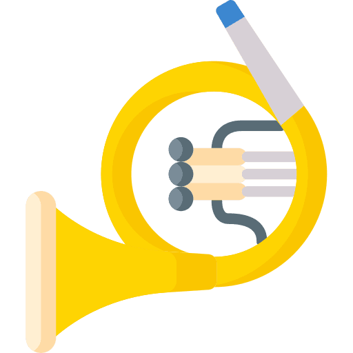 French horn music french horn music instrument icon French horn music french horn music instrument icon