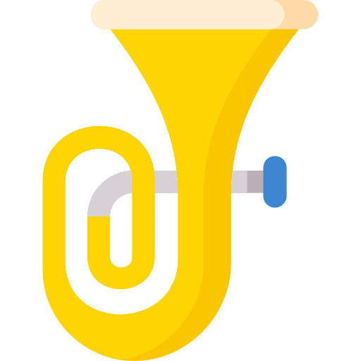 Tuba music and multimedia orchestra music icon Tuba music and multimedia orchestra music icon