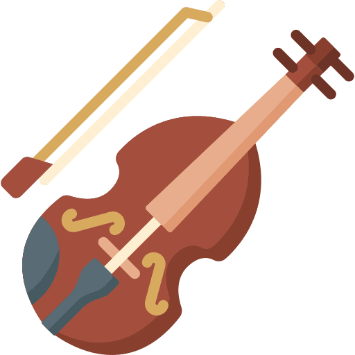 Violin orchestra music violin icon Violin orchestra music violin icon