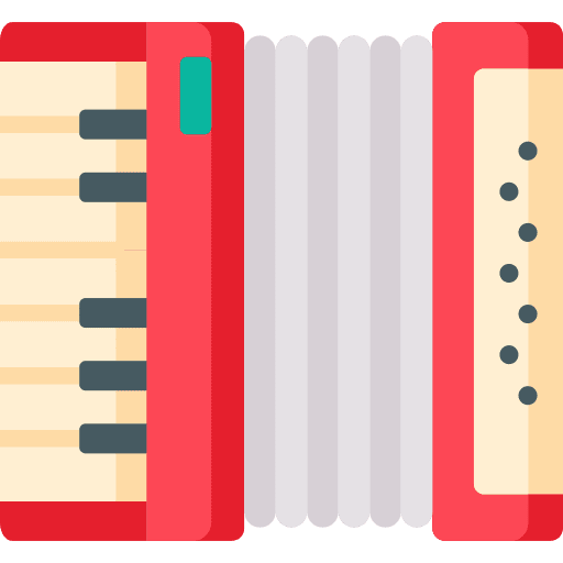 Accordion musical instrument entertainment cultures icon Accordion musical instrument entertainment cultures icon