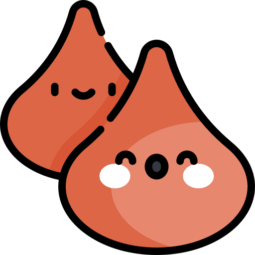 Chocolate chip taste chocolate sweet icon