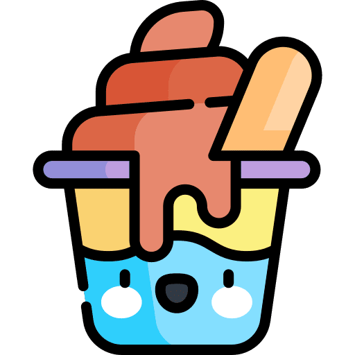 Ice cream ice cream summertime food and restaurant icon Ice cream ice cream summertime food and restaurant icon