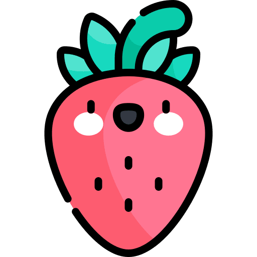 Strawberry fruit organic strawberry icon Strawberry fruit organic strawberry icon