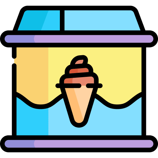 Freezer dessert food freezer icon Freezer dessert food freezer icon