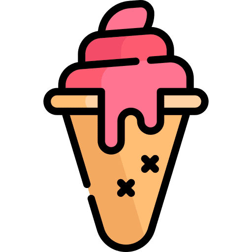 Ice cream ice cream shop food and restaurant summer icon Ice cream ice cream shop food and restaurant summer icon