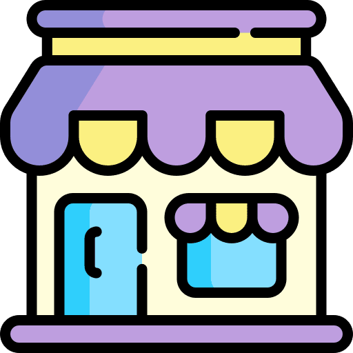 Shop architecture and city commerce shop icon Shop architecture and city commerce shop icon