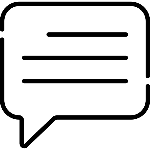 Chat chat speech bubble communications icon