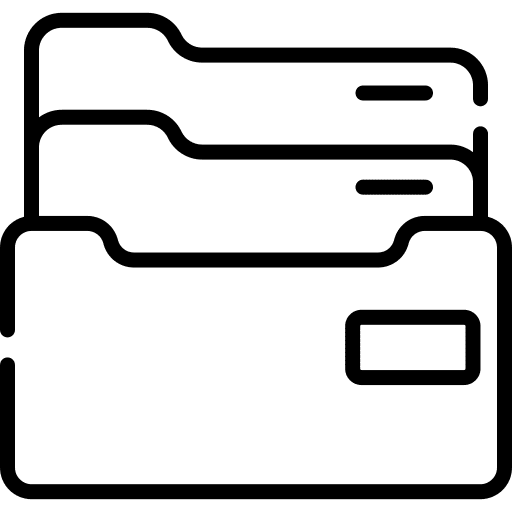 Archive folder storage cabinet icon Archive folder storage cabinet icon