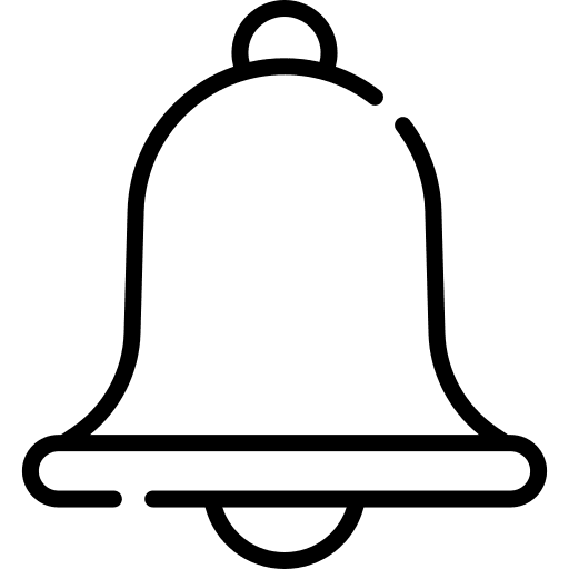 Bell ring bell notification icon Bell ring bell notification icon