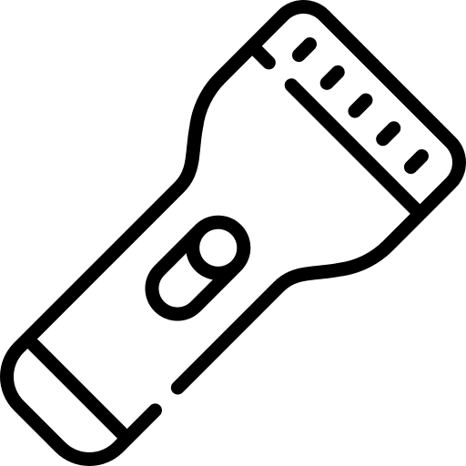 Flashlight torch electronics lantern icon Flashlight torch electronics lantern icon