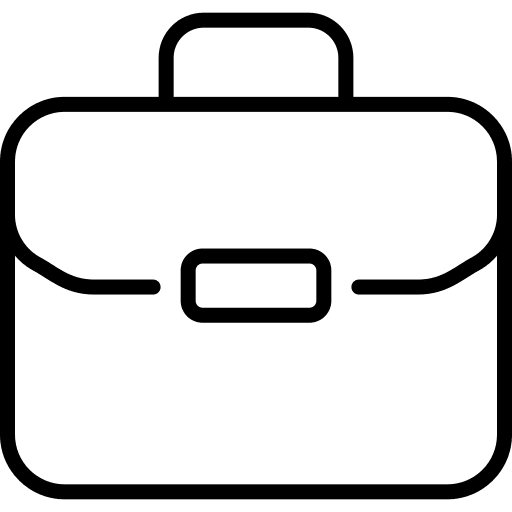 Briefcase businessman portfolio case management icon Briefcase businessman portfolio case management icon