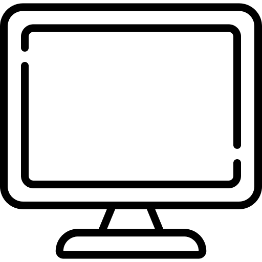 Monitor technology device screen icon Monitor technology device screen icon