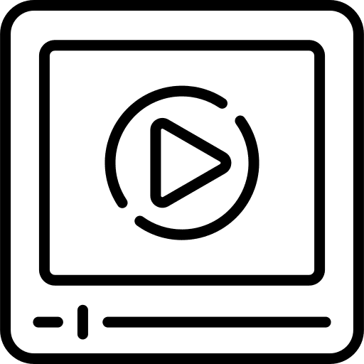 Video player ui video player entertainment icon Video player ui video player entertainment icon