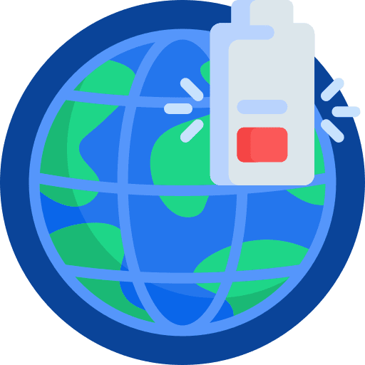 Earth earth natural resources electricity icon Earth earth natural resources electricity icon