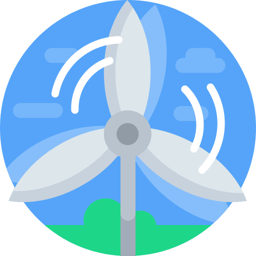 Wind energy industry wind green energy icon Wind energy industry wind green energy icon