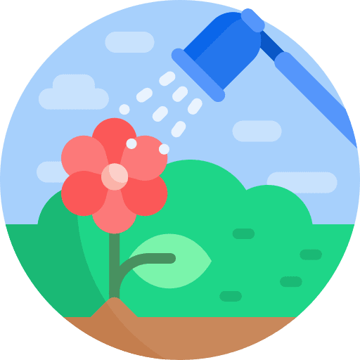 Gardening sprinkler flower flowers icon Gardening sprinkler flower flowers icon