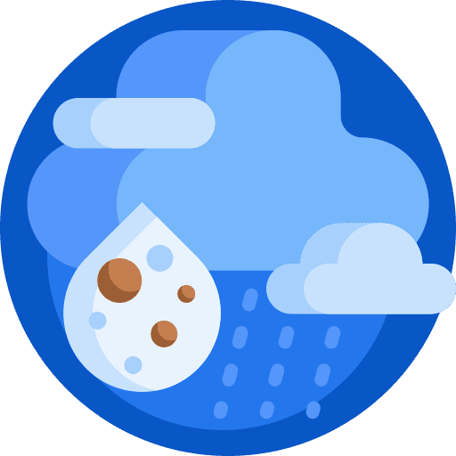 Acid rain radiation industry acid icon Acid rain radiation industry acid icon