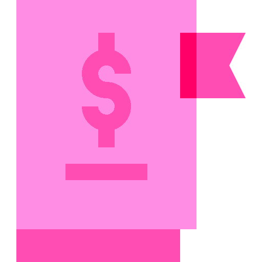 Finance book education read business icon