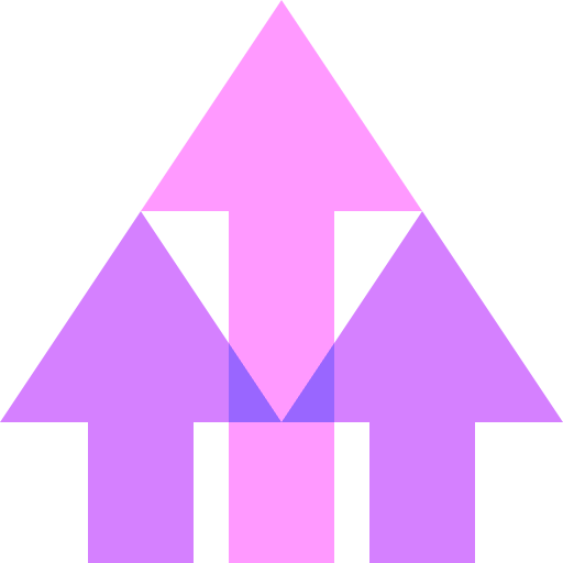 Growth benefit money increase icon