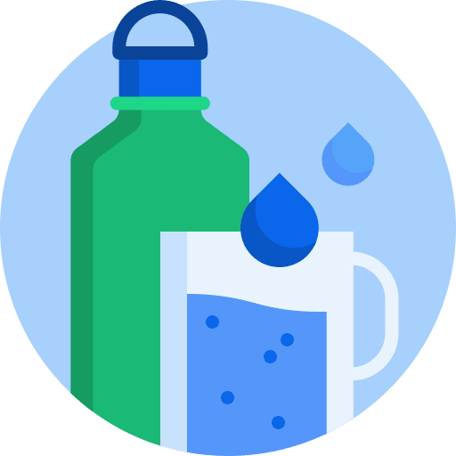 Water bottle reuse water bottle hydratation icon Water bottle reuse water bottle hydratation icon