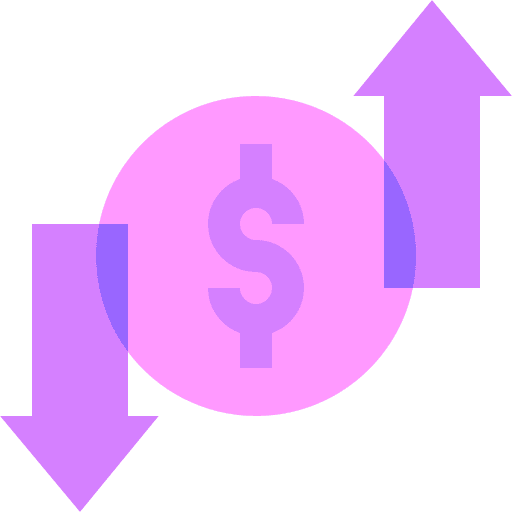 Cash flow currency dollar cash flow icon Cash flow currency dollar cash flow icon