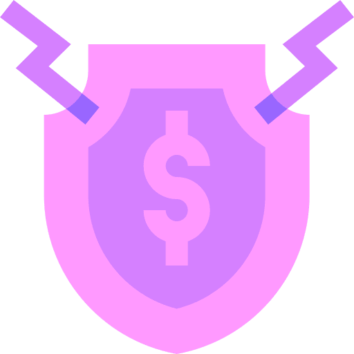 Shield shield protection dollar icon Shield shield protection dollar icon