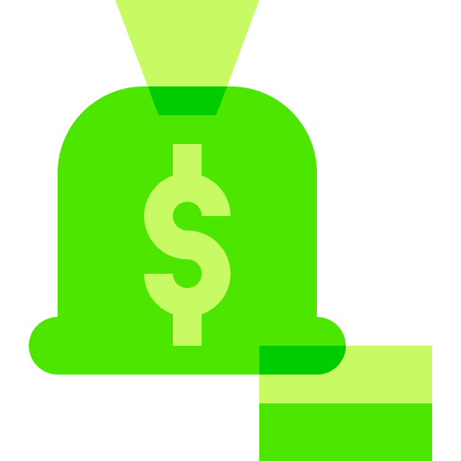 Money bag currency finances business and finance icon Money bag currency finances business and finance icon