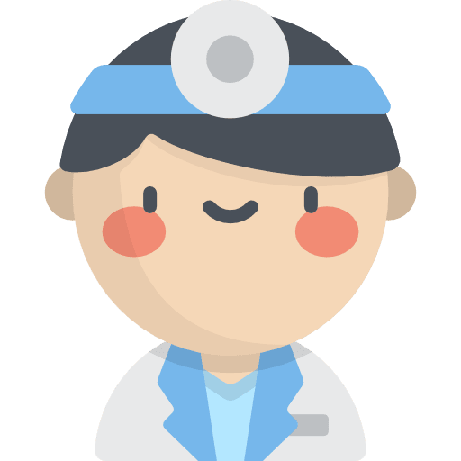 Doctor occupation medical man icon