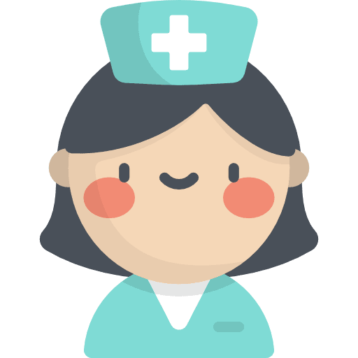 Nurse illness people medical icons icon