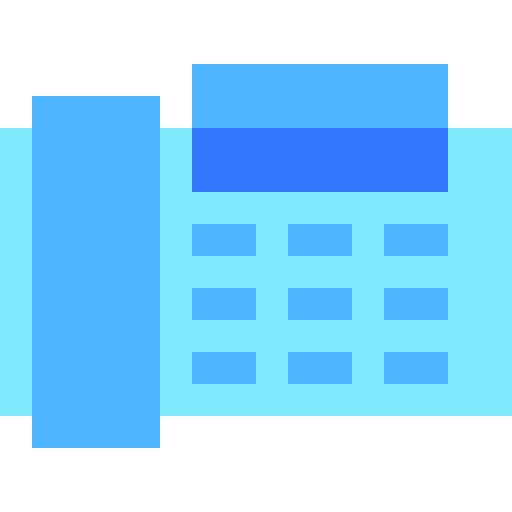Telephone communications electronics technology icon Telephone communications electronics technology icon