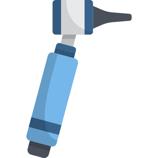 Otoscope healthcare and medical otoscope tools and utensils icon Otoscope healthcare and medical otoscope tools and utensils icon