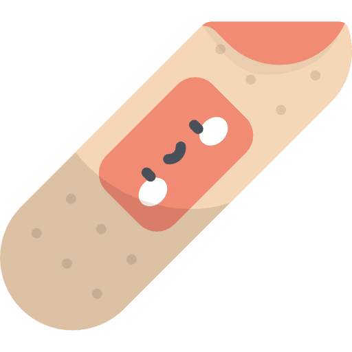 Plaster medical icons sticking healthcare icon Plaster medical icons sticking healthcare icon