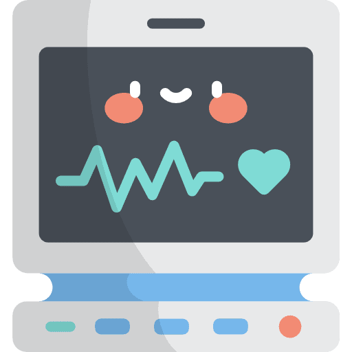 Cardiogram electronic hospital heart icon Cardiogram electronic hospital heart icon