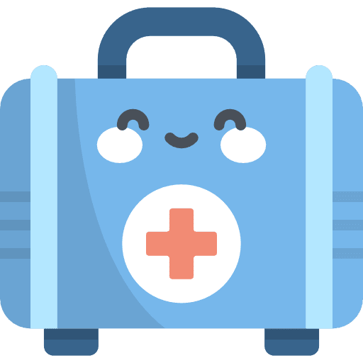 First aid medical medicine tools and utensils icon First aid medical medicine tools and utensils icon