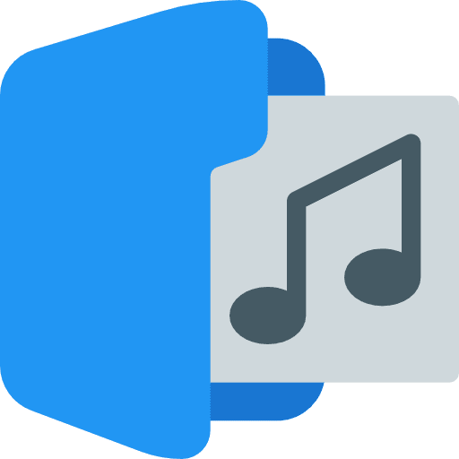 Folder office material data storage files and folders icon