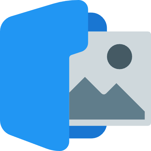 Folder office material interface file storage icon