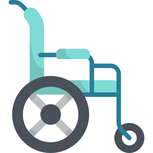 Wheelchair handicap handicapped healthcare and medical icon Wheelchair handicap handicapped healthcare and medical icon