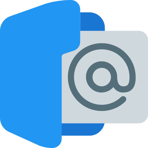 Folder file storage data storage interface icon Folder file storage data storage interface icon