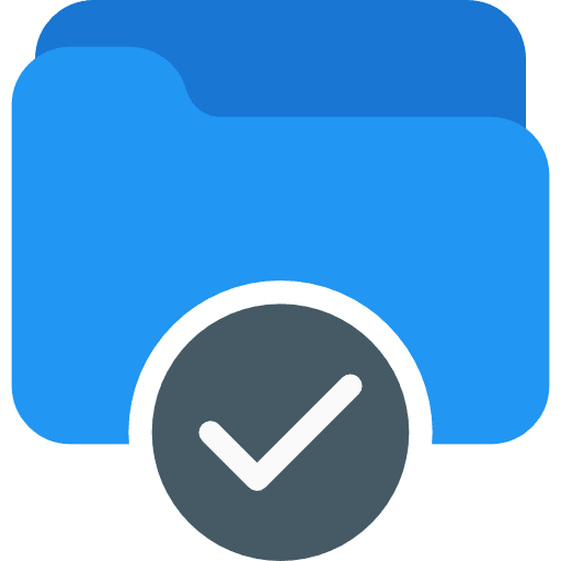 Folder office material files and folders interface icon