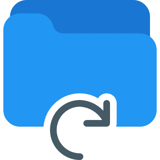 Folder storage data storage files and folders icon Folder storage data storage files and folders icon